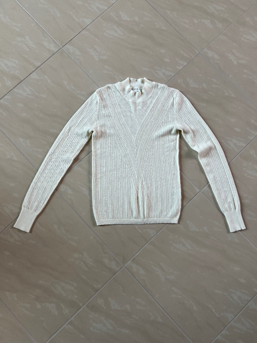 #2941 Veronica Beard Women's Ivory Raylan Pullover size S